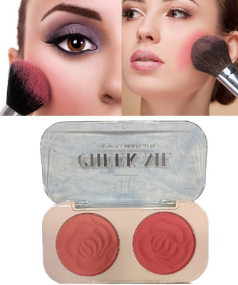 BLUEMERMAID FACE BEST BLUSHER KIT 2 SHADES BEST FOR MAKEUP(MULTI COLOR)