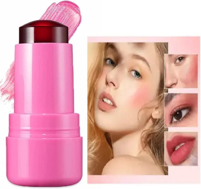 GABBU 3 in 1 Multi-Use Milk Makeup Cooling Water Jelly Tint/(PINK)