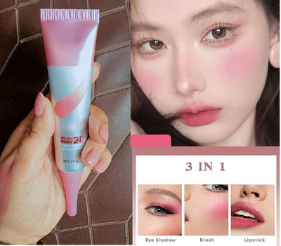 GABBU Professional Blusher highly bendable blusher(rose pink)