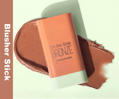 nn Creamy & Smooth Texture | Long Lasting & Lightweight Blusher Stick(Brown)