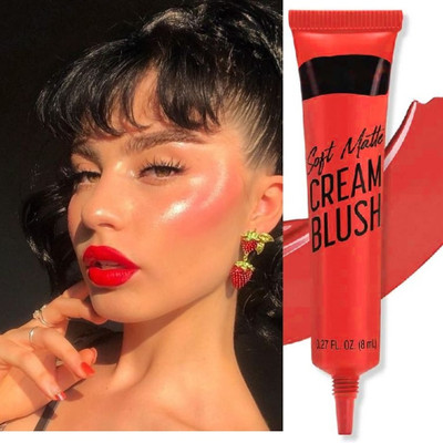 THTC easy-To-Blend Cream Blush(Red)