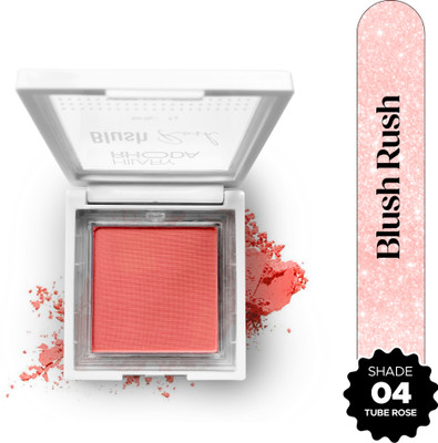 Hilary Rhoda Blush Rush | Silky Smooth Texture | Matte Finish | Buildable Coverage(Tube Rose - Shade 04)