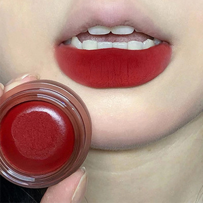 MYEONG Lip Tint And Rose Red Cheek Tint Multi Pot Tint Lip Stain Rose Red(Pack of: 1, 8 g)