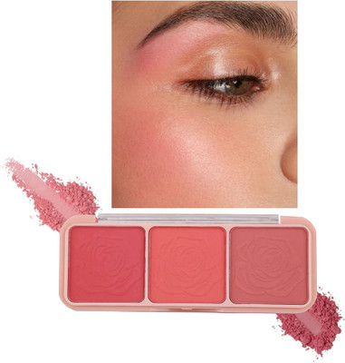 Yuency best highly pigmented waterproof matte blusher palette(MULTI COLOR)