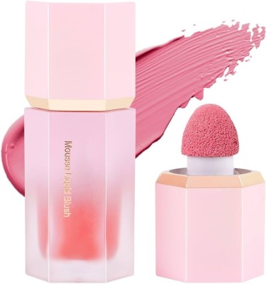 WOONGMI 3in1 liquid blush for cheeks + lips + eyes | lightweight | longlasting(Pink)