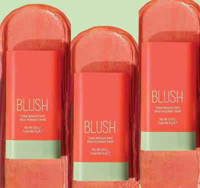 Emijun suitable for all skin type of Multi-use stick waterpruff & long lasting blush(orange)