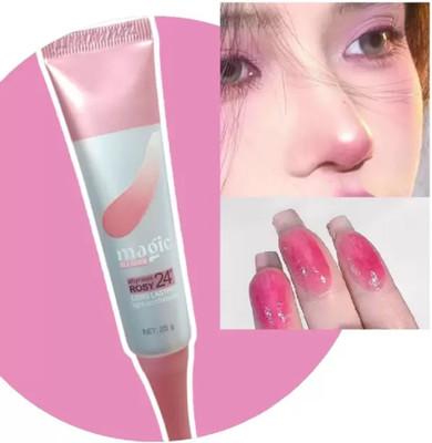 GABBU pink Matte Poreless (2 in 1 Lip & Cheek blusher)(rose pink)