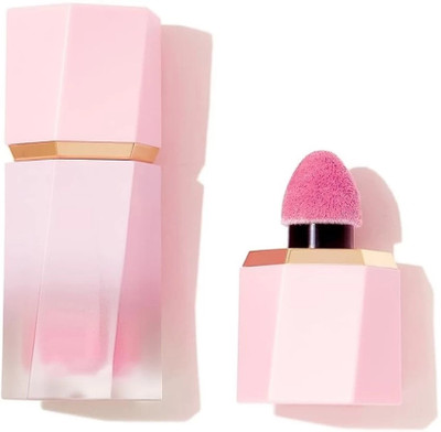 REIMICHI New Dual Use Sponge Applicator For Lips And Cheeks Blush For Cheeks(rose pink)