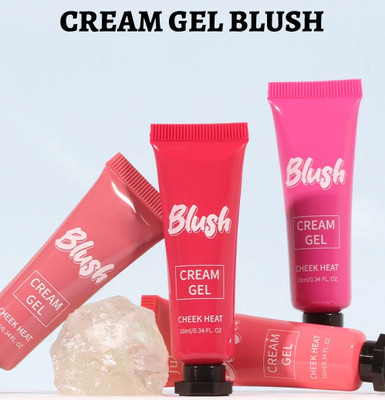 Latixmat Multi-Purpose Blush Cream, Can be Used for Blush and Lip Gloss and Eye makeup(Multicolor)