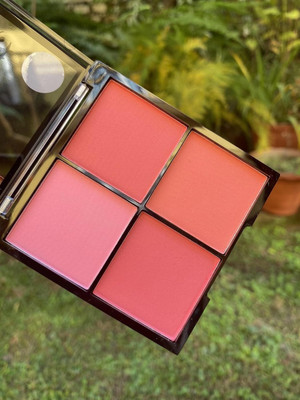 Wiffy 4-in-1 Blusher, Multi-Purpose Makeup Blusher Palette for Face Makeup(Multicolor)