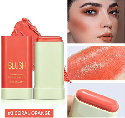 MR.THINDZ New_Matte finish long wear smooth finish stick blusher(orange)