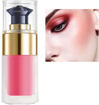 HUZURLU Shimmer Matte Blush Cream liquid(pink)