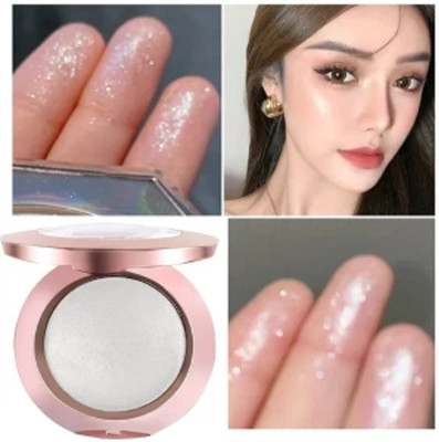 Jiwoo face body highlighter compact-01a(silver)