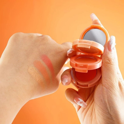 GULGLOW99 3 in 1 Blush Highlighter Silky Smooth Face Blush Cheek Tint, Moisturizing Highlighter(MULTICOLORS)