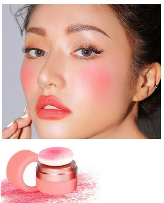 GFSU - GO FOR SOMETHING UNIQUE Blusher for Cheeks, Highly Pigmented Blush Makeup Easy to Blend Makeup(peach red)