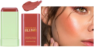 GABBU Creamy Matte Lip Stain Lip and Cheek Tint brown(BROWN)