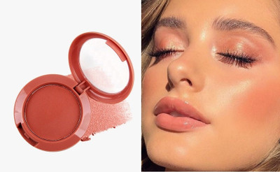 Jiwoo Blusher Highly Pigmented Formula Illuminating Texture Blusher(ORANGE)