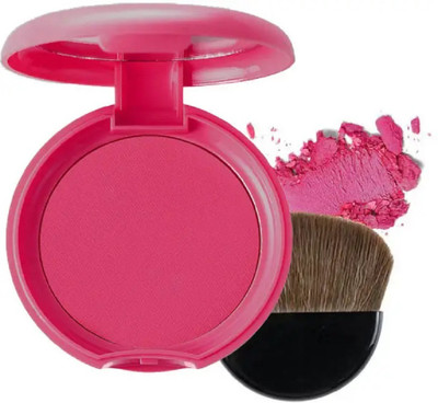AFARAXIA Long Lasting Blusher Palette for Face Makeup(DARK PINK)