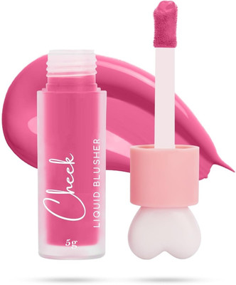 AFARAXIA Highly Pigmented Cheek Liquid Blusher & Lip Gloss(PINK)