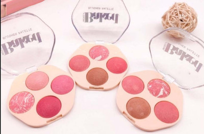 Latixmat Cheeks Ultra Pigmented and Blendable for Natural Glow Blusher Palette(Multicolor)