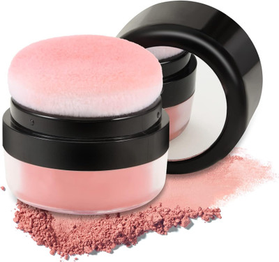 EVERERIN New Puff blusher matte finish soft and lightwet powder(peach)