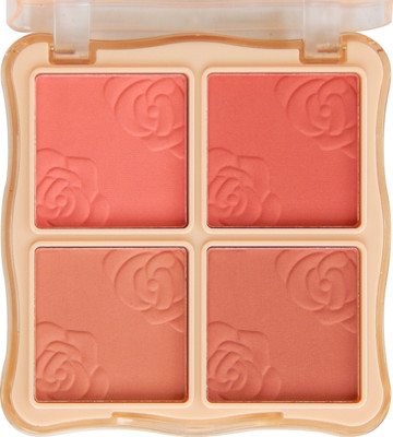 CS STROKES Chik cheek 4 color matte blusher palette, face fantasy palette,pocket blush(SHADE C)