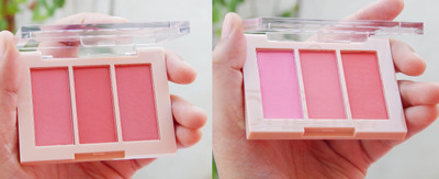 Emijun Cheeks matte blusher palette + face make up blusher palette(MULTI COLOR)