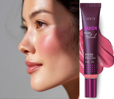 ADJD Dewy-Matte Finish Effortless Application Blusher(PINK)