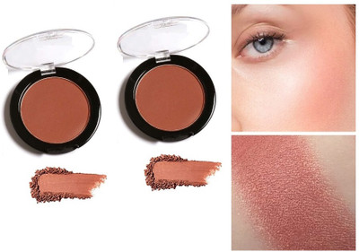 HUZURLU Blusher Long lasting Formula, Lightweight Makeup(SOFT RED)