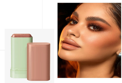 AFARAXIA brown Blush Stick Multi-Use Makeup Stick for Cheeks and Lips(brown)