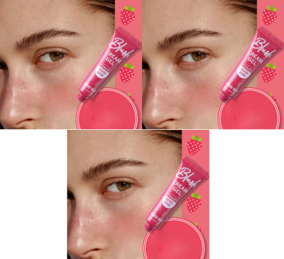 ADJD Multi-Use Makeup Face Blusher,Long-lasting Makeup(FUCHSIA SPARK)