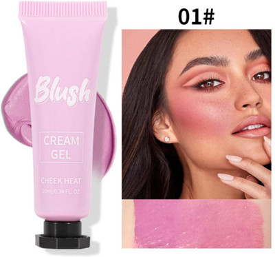 THTC Sheer Cheek Gel - Flushed | Gel Blush For A Sheer Flush Of Colour(Pink Scorch)