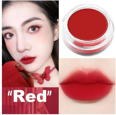 YAWI Matte Red Tint & Cheek Tint Multi Lip Tint Cheek Blush(RED HOT)