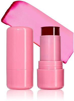 Neycare new look jelly stick blusher multi use eye shadow with lip gloss pack of 1(pink)