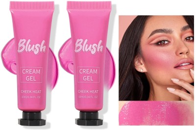 Latixmat Blush Cream Gel, Multi-Purpose Blush Cream(Berry Pink)