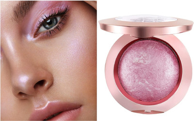 DARYUE Highest quality Smooth Shiny Baked Blusher(pink)