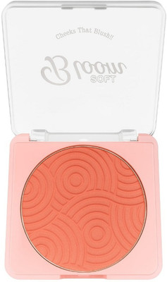 nuvya Glow Touch Matte Cheek Color for Lightweight, Non-Cakey Blush Look S2(Sea)
