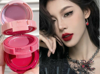 GABBU 3-in-1 cream tint creamy matte blusher for cheeks eyes lip and cheek tint/7*(MULTICOLOUR)