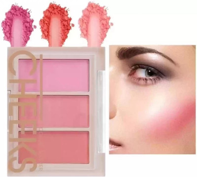 AFARAXIA Blusher palette Muliti use blusher palette for face makeup and all skin type(muliti colour)