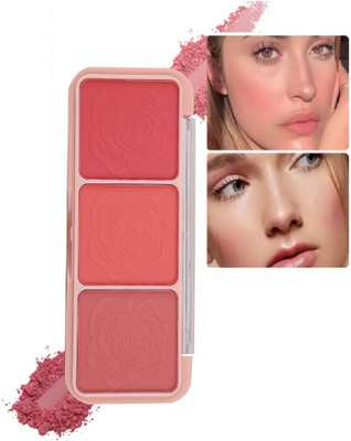 Yuency Best Highly Pigmented Blusher Pressed Powder For Blushing you(MULTI COLOR)