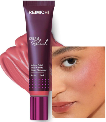 REIMICHI Ultra Pigmented and Blendable for Natural Glow Blusher(pink)