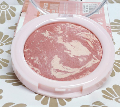 MYEONG Easy to Use Brown Long-Lasting Cheek Pigmented Creamy Powder Blush(Brown)