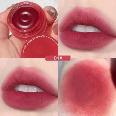 MYEONG Multi Pot Red Color Everyday Lip & Cheek Tint lipstick with blusher Lip Stain(10 g)