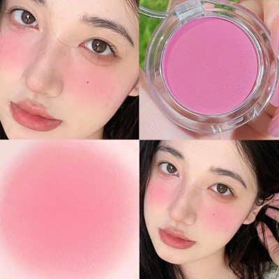 GFSU - GO FOR SOMETHING UNIQUE Face Blusher Makeup Cheek Blush Powder Natural Blush Suitable For All Skin Tone(pink)