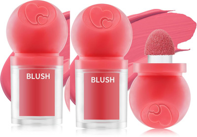 ADJD Combo Matte Liquid Blush Cheeks Natural Color Liquid Blush(PEACHYPINK)