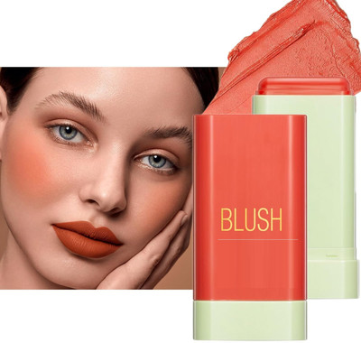 AFARAXIA Blush Stick Multi-Use Makeup Stick for Cheeks and Lips./(orange)
