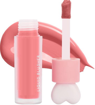 AFARAXIA Long Lasting Pigmented Cheek Liquid Blusher & Lip Gloss(Peach skin)