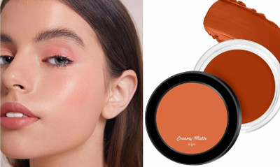 CATERINACHIARA Lip and Cheek Tint Matte Multipurpose Lightweight blusher(pink)(blush cherry)