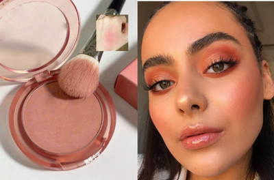 THTC Matte Long Lasting Lightweight Blusher Powder 04(Brown)
