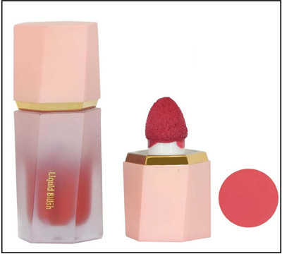 Neycare soft and smooth new liquid blusher pack of 1(Dark Pink)